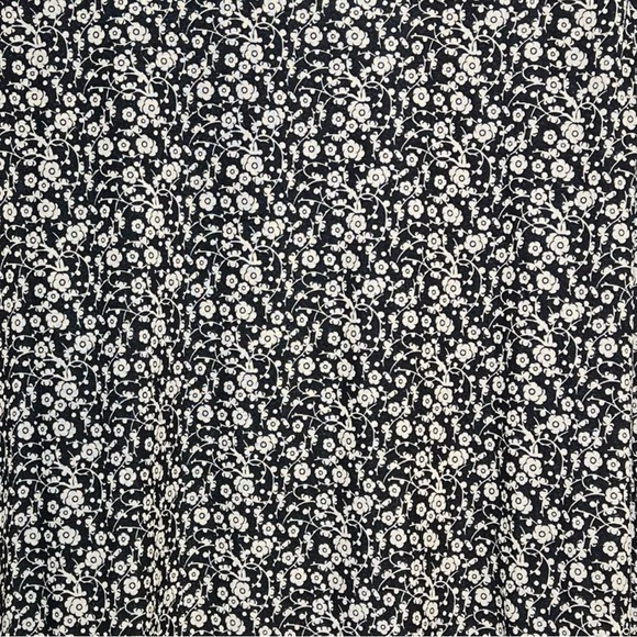 🍄Alixo Floral Patterned 2 In 1 Blouse Pullover Long Sleeve Open Front Large - Picture 2 of 8